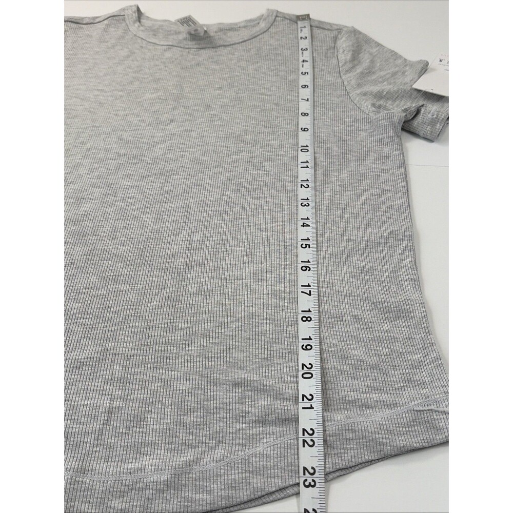 Yogalicious Heavenly Rib Routine Short Sleeve Top Size Small - Picture 5 of 9